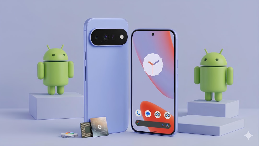 Android cihazda yerel depolama mimarisini gösteren şematik görsel